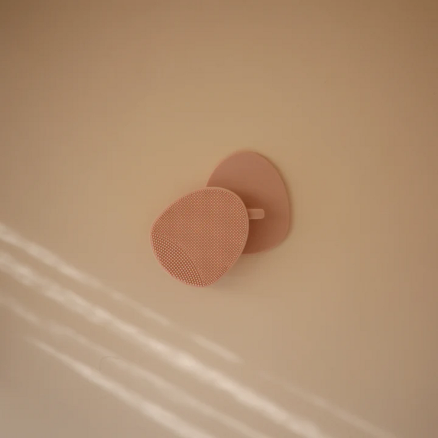 Mushie Babybørste 2-pak Blush/Shifting Sand