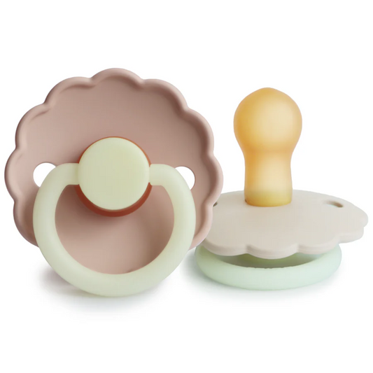 FRIGG Daisy Nat Sutter i Latex 2-pak - Blush / Cream