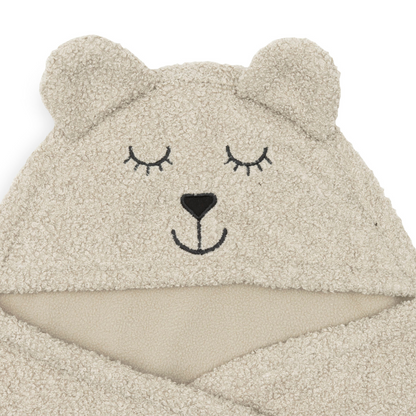 Jollein Wikkeldeken Bear Boucle – Olive Green