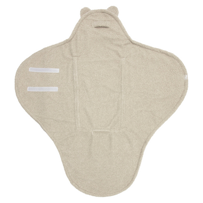 Jollein Wikkeldeken Bear Boucle – Olive Green