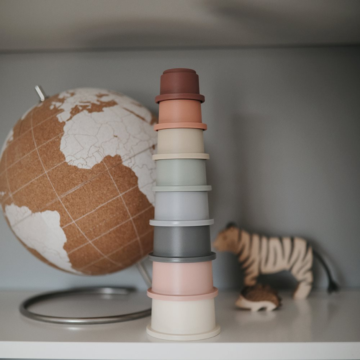 Mushie Gaveæske – Ringtårn, Stablekopper & Badebåde (3 dele)