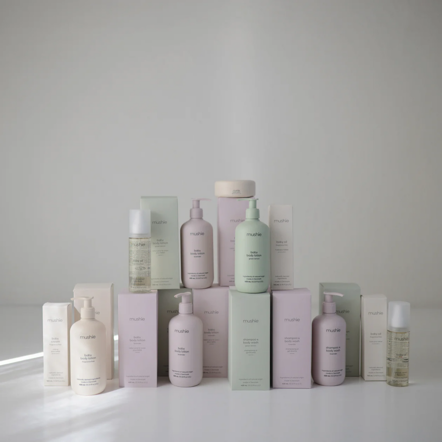 Mushie Baby Shampoo & Body Wash (Fragrance Free) 400 ml