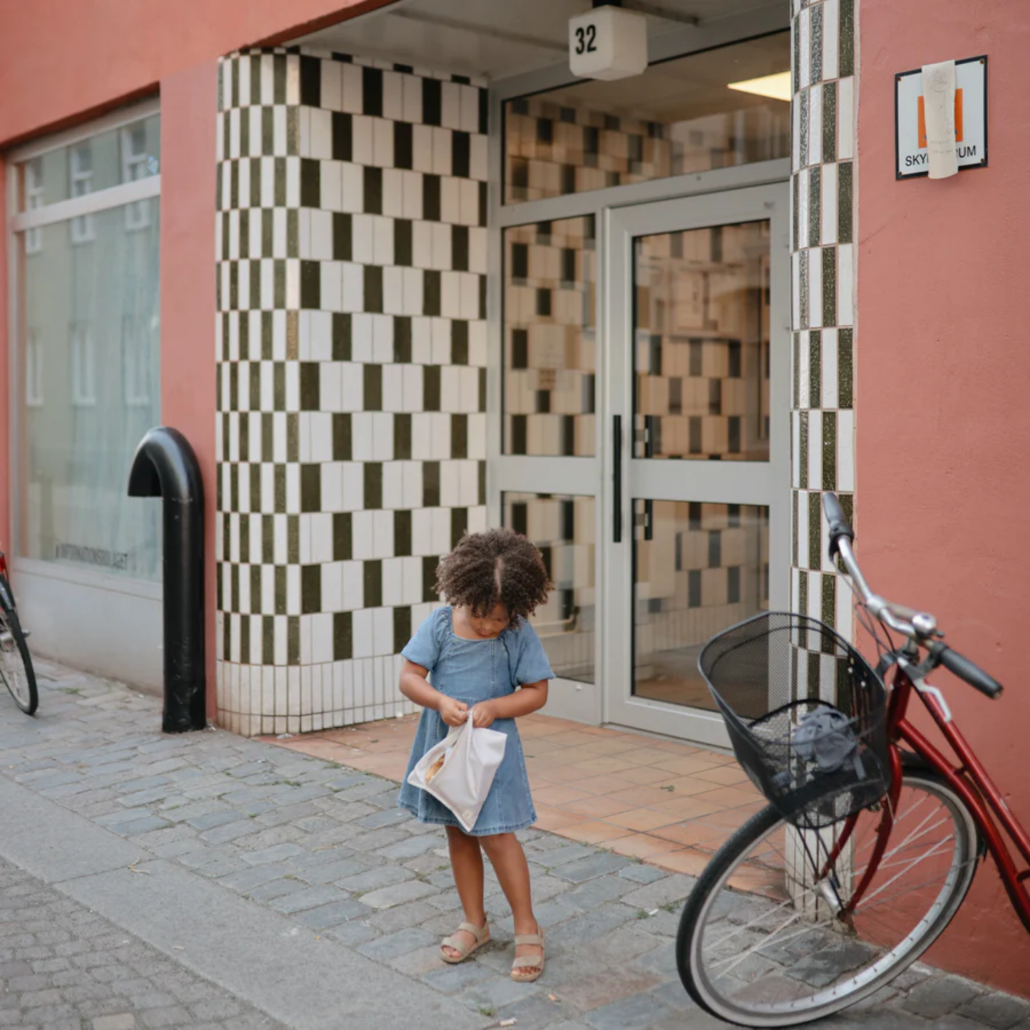 Mushie Vandafvisende Opbevaringspose – Regnbue - 2 stk.