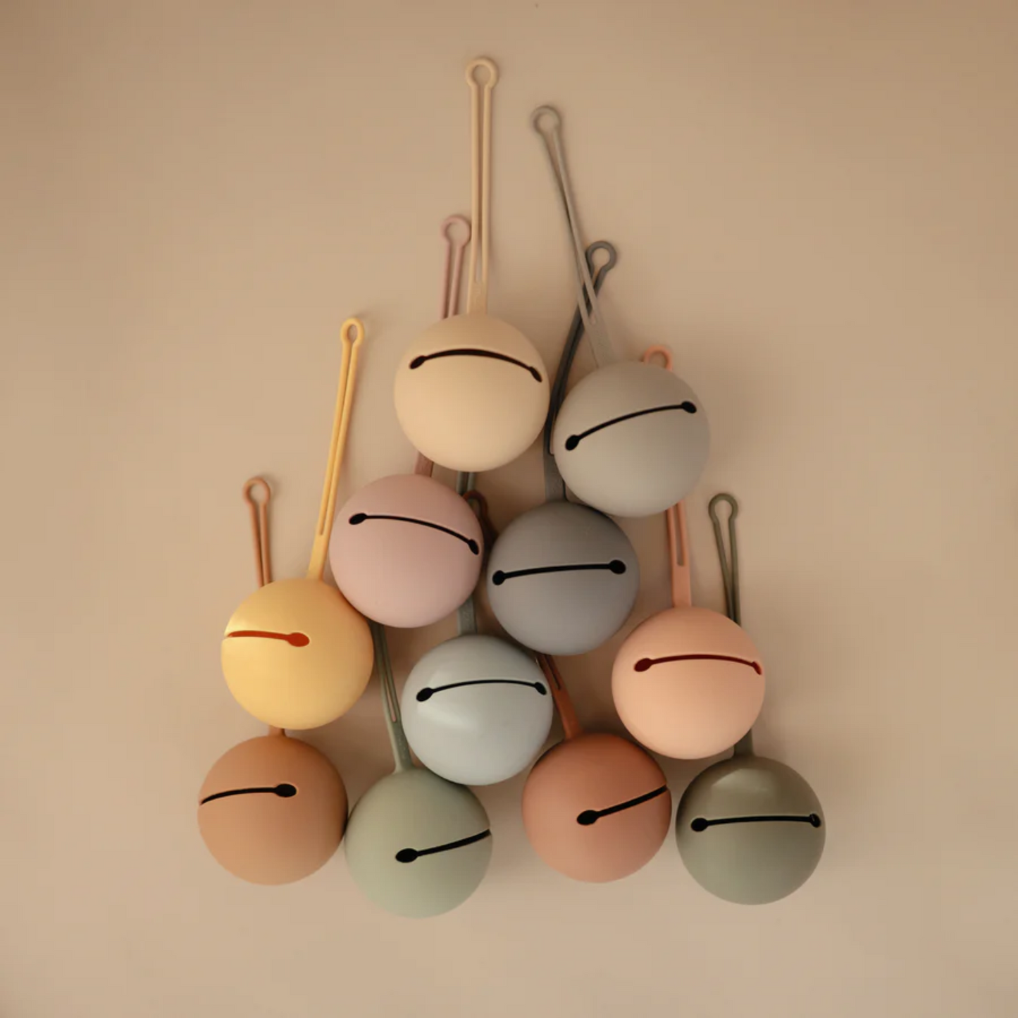 Mushie Sutteboks i Silikone - Blush