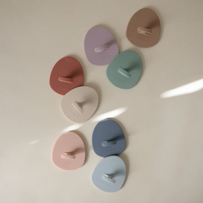 Mushie Babybørste 2-pak Blush/Shifting Sand