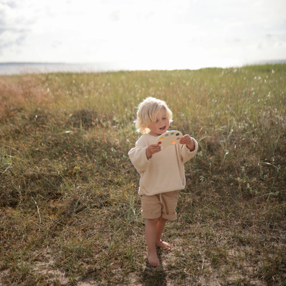 Mushie Malerpalette - Sanselegetøj i silikone