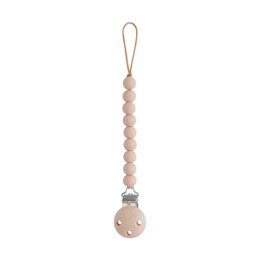 Mushie Suttekæde – Hera (100% Silikone) Blush